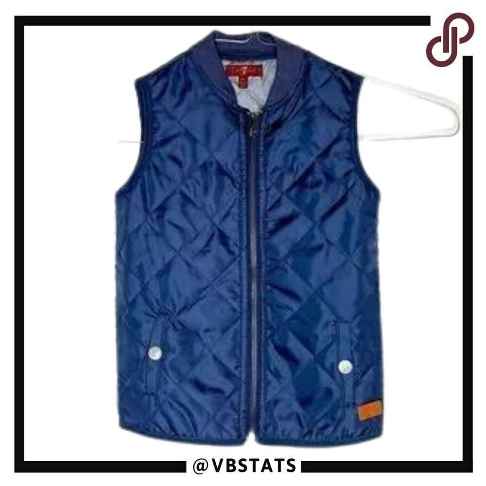 4T 7 For All Mankind Navy Vest